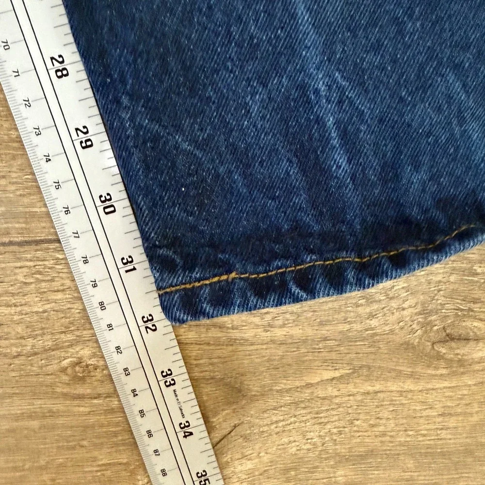 Rustler Jeans Mens 36x34 Straight Leg Dark Wash Denim‎ Pants Workwear Casual